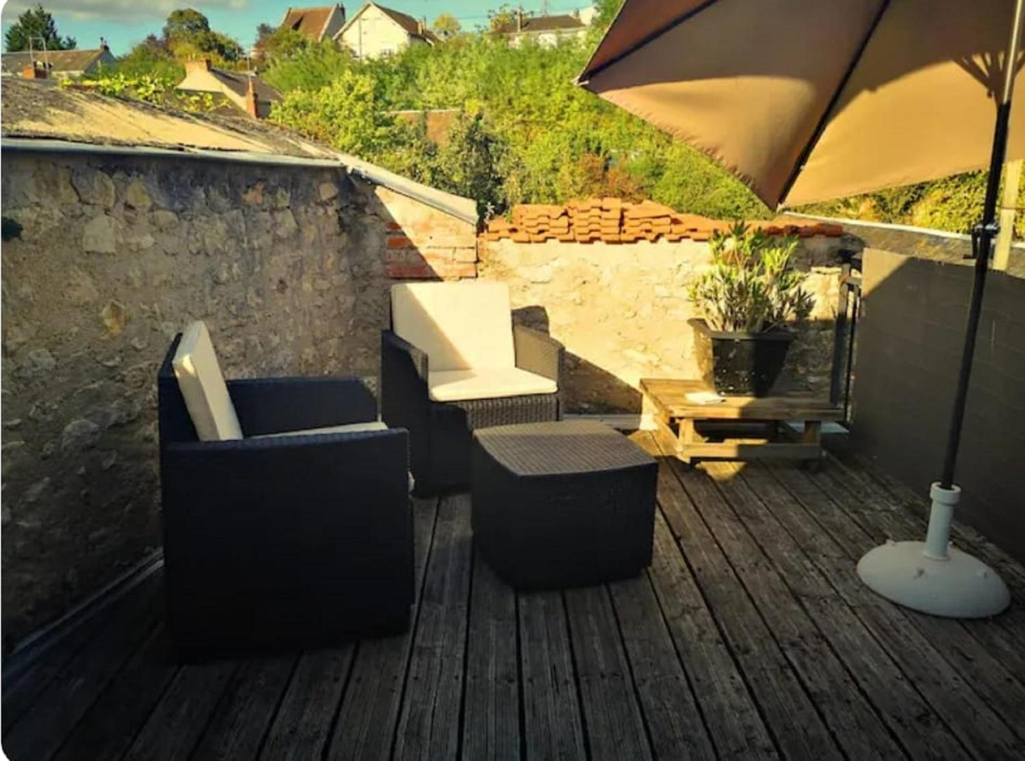 Chambres Avec Salle De Bains Et Cuisine En Centre Ville Argenton Sur Creuse Bagian luar foto