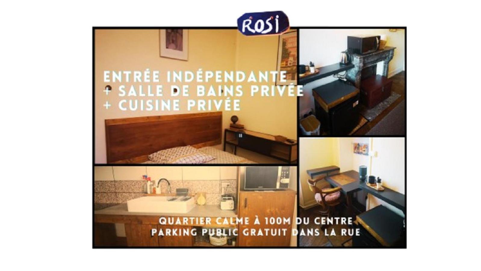 Chambres Avec Salle De Bains Et Cuisine En Centre Ville Argenton Sur Creuse Bagian luar foto